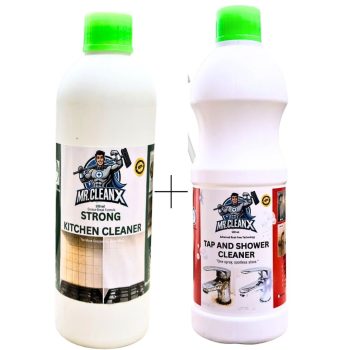 Mr.CleanX Kitchen Cleaner and Tap Shower Cleaner Combo - Best Cleaner in India